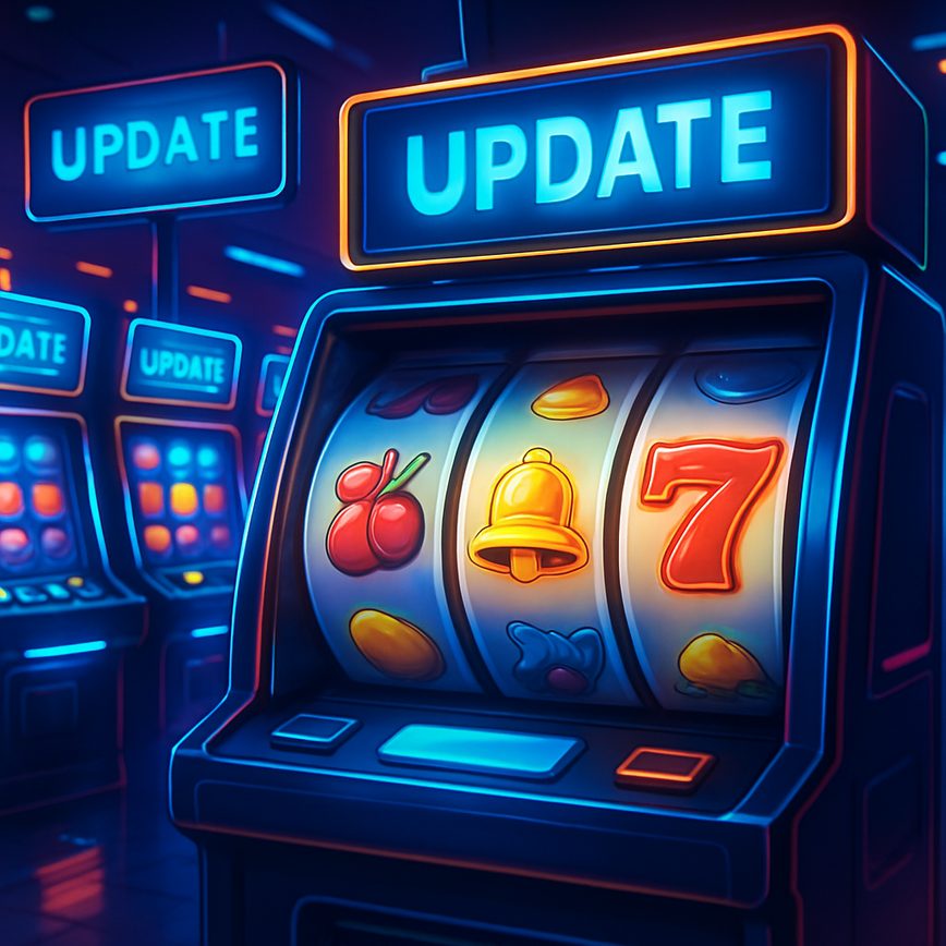 How often online slots get updated