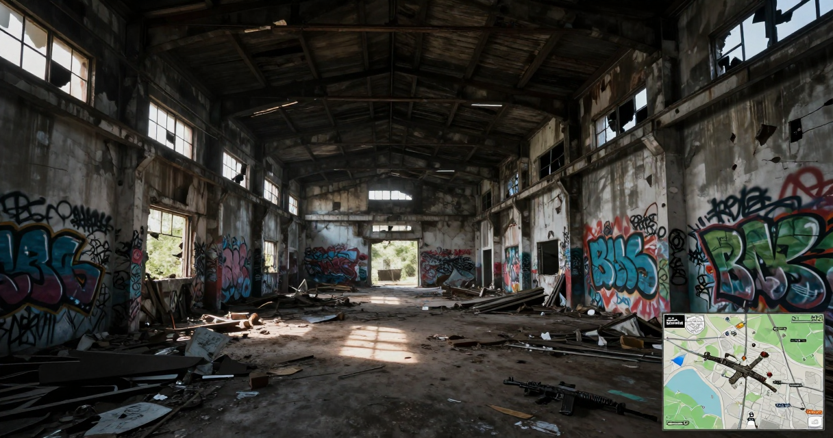 Map design principles in tactical shooters — Environmental Storytelling in Map Design